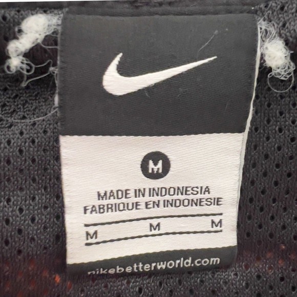 Vintage Nike Board Shorts Mens Gray Orange Drawstring Board Shorts Med‎ - Picture 4 of 8